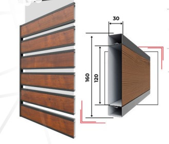 Паркан РАНЧО №3 готова секція