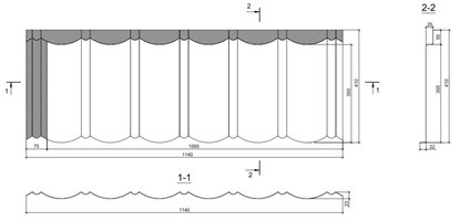 Композитна черепиця QueenTile CLASSIC