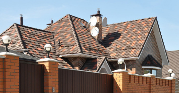 Natural tile Alaska Double Roman