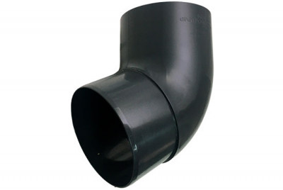 Коліно труби 67° ПВХ Альта-Профіль Еліт 125/95
