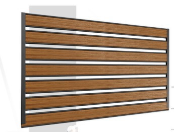 Паркан РАНЧО Комбо готова секція 