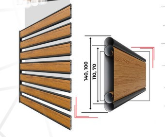 Паркан РАНЧО Комбо готова секція 